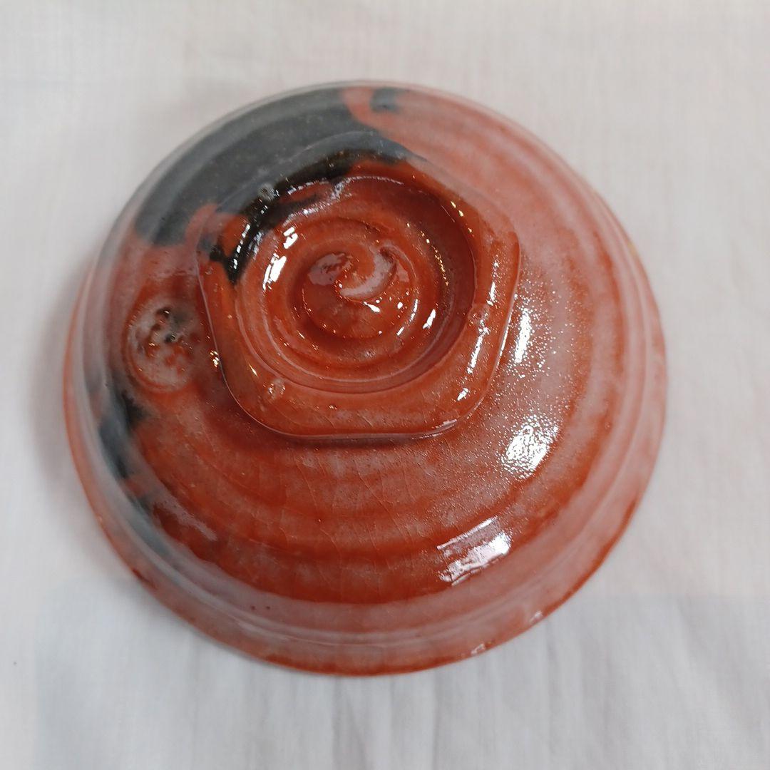 赤楽嶋台茶碗(和楽)