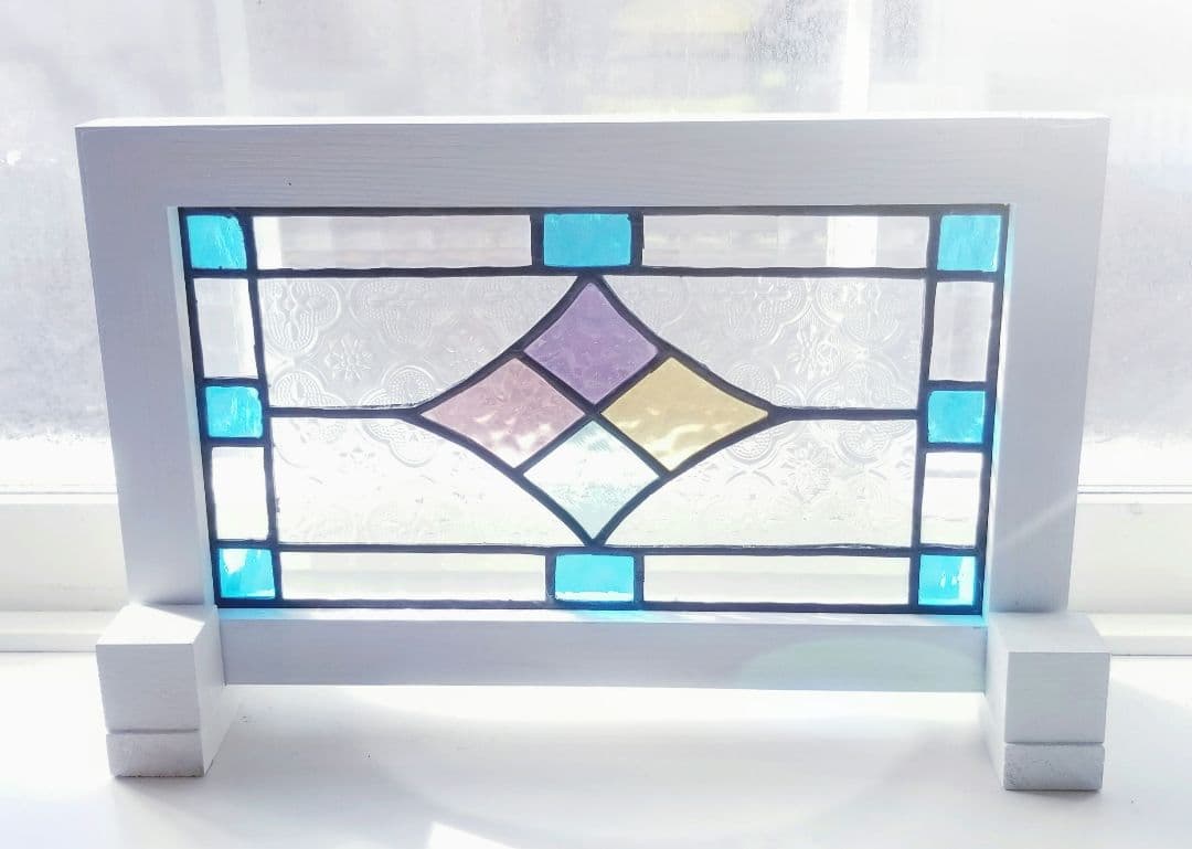 ステンドグラス　アンティーク調パネル