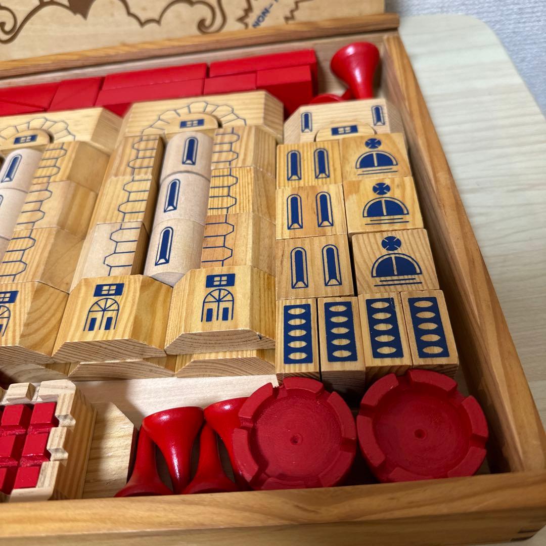 レア　ミラン　MILAN キャッスルブロック　お城　知育玩具　木のおもちゃ