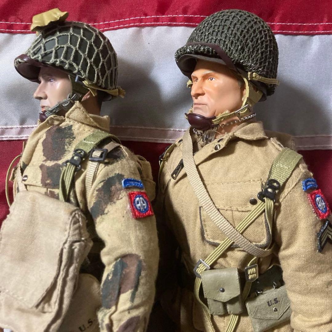 ドラゴンモデルズ1/6米陸軍第82空挺師団トム先遣部隊員&デァニー軍曹2体セット