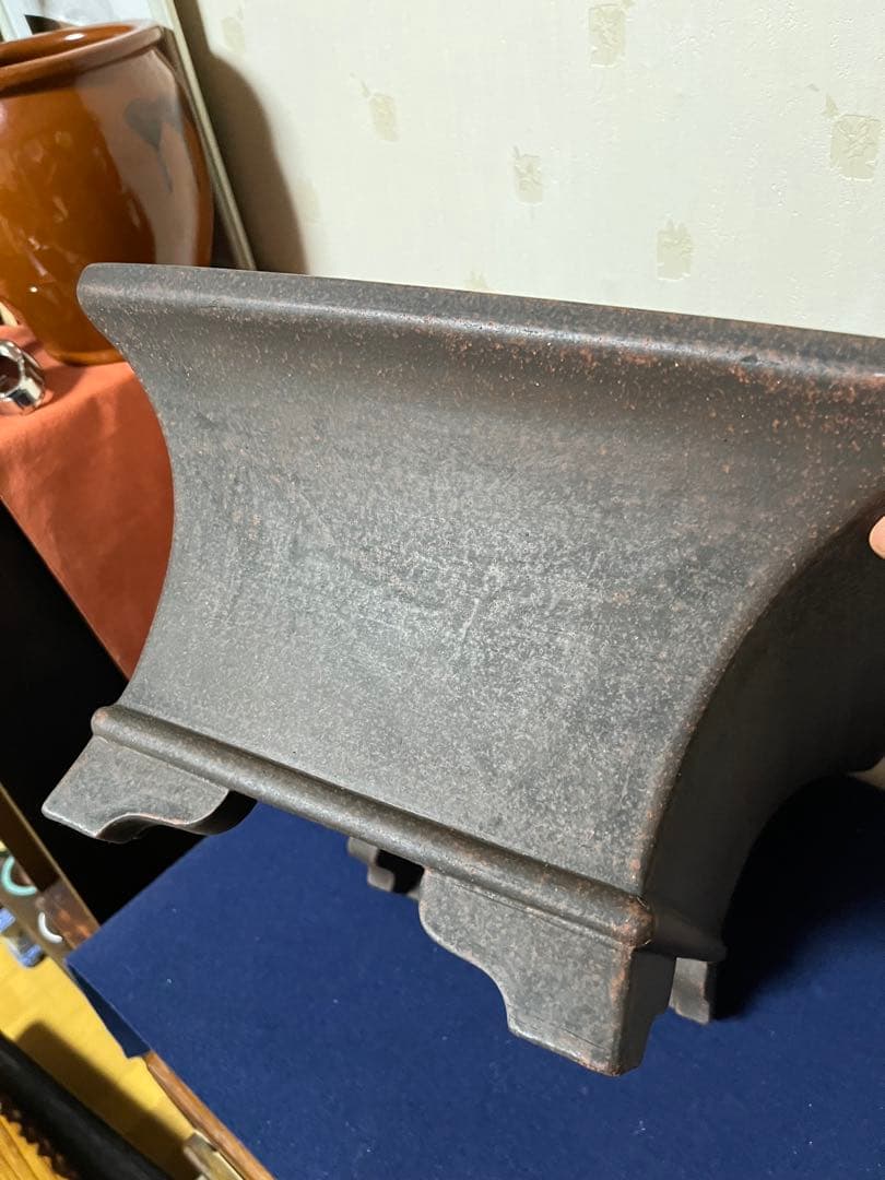 138 盆栽　盆栽鉢　植木鉢　和鉢　銭号