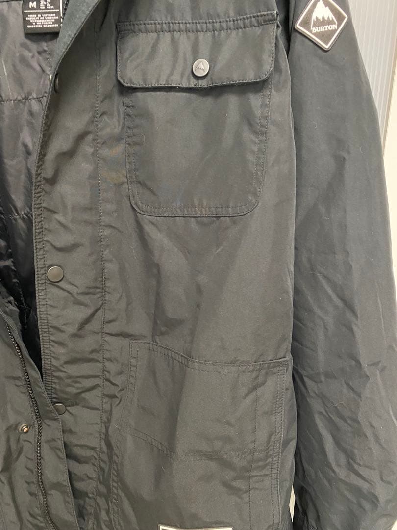BURTON メンズ M ダンモア ジャケット ブラック