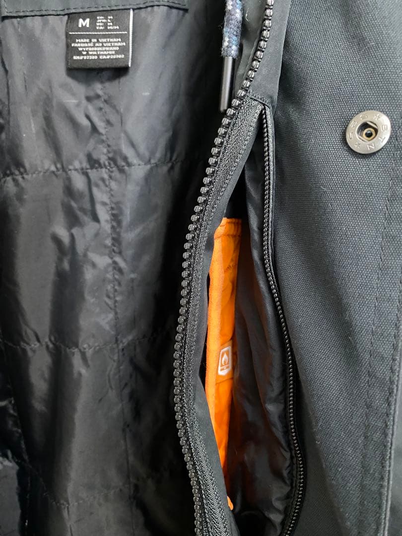 BURTON メンズ M ダンモア ジャケット ブラック