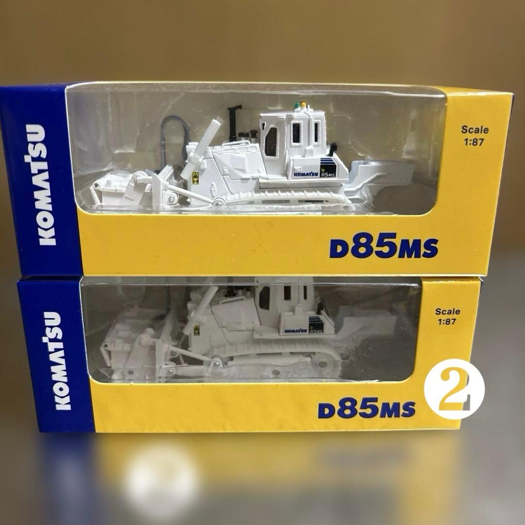 KOMATSU 1/87 ミニチュアモデル 各種 コマツ 建機 ミニカー