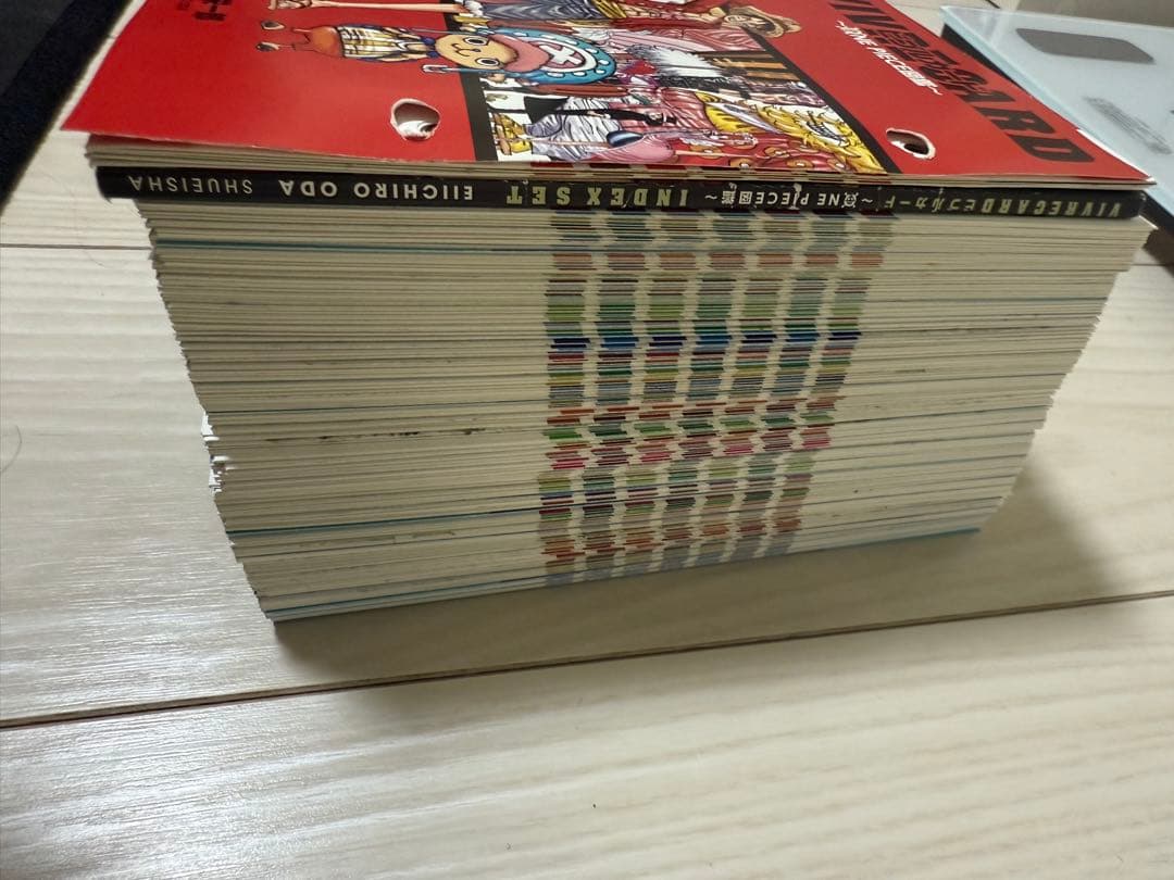 ワンピースビブルカード全バインダー　全カードセット ビブルカード麦わらストア限定