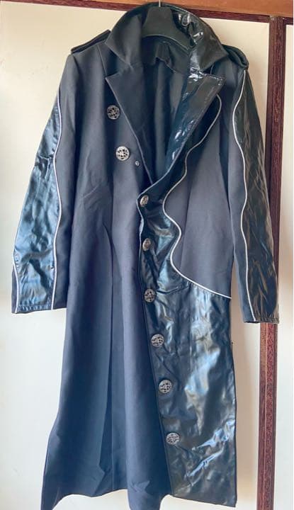 【美品】X JAPAN HIDE シルバーパイピング コスプレ衣装