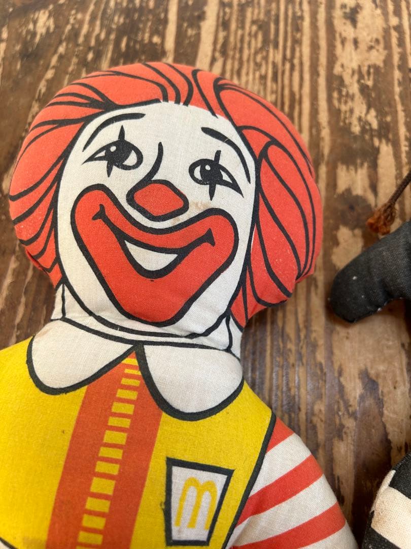アメリカ ビンテージ マクドナルド 人形 ぬいぐるみ