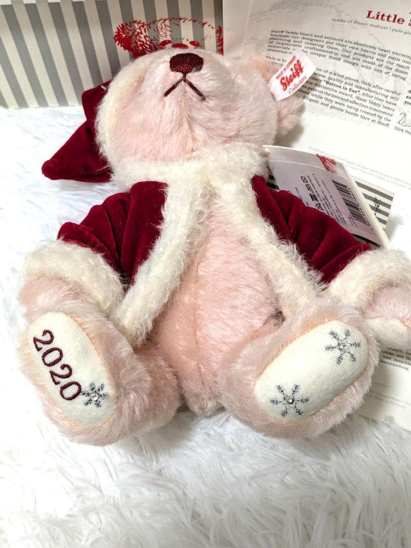 おまけ付♥️steiff 日本限定 シュタイフ テディベア リクリスマス　ギフト