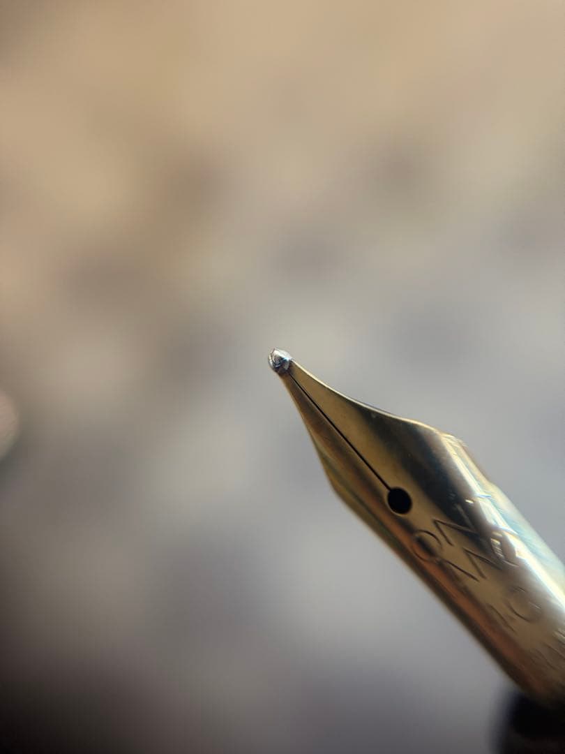 モンブラン万年筆342、ペン先はKM