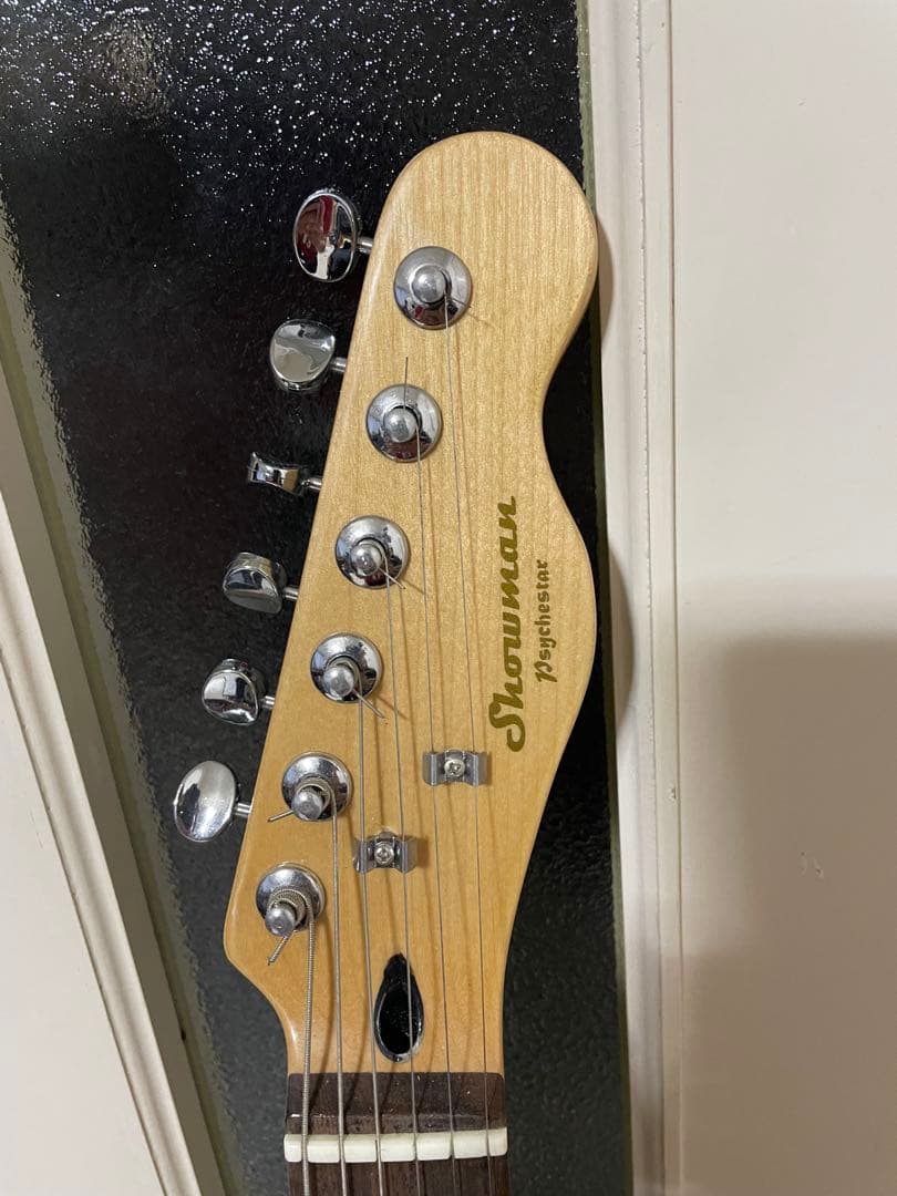 最終値下げ　 showman プラックペイズリーテレキャスター