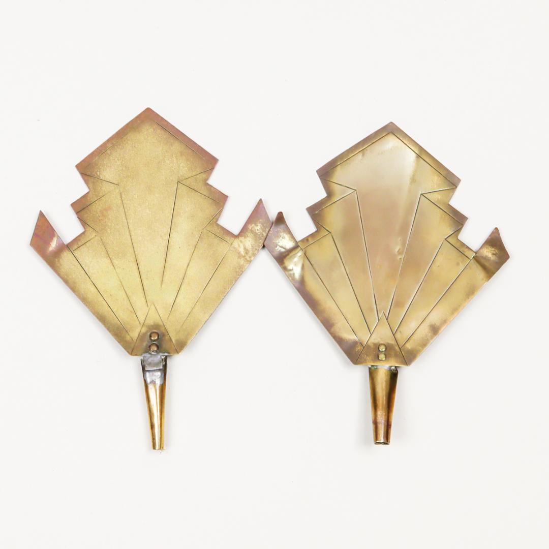 真鍮 熨斗口 神酒口 2対 瓶子 燭台 神具