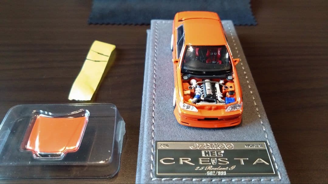 [モータルモデル]1/64 トヨタ クレスタ 2.5 ルラーンG JZX100