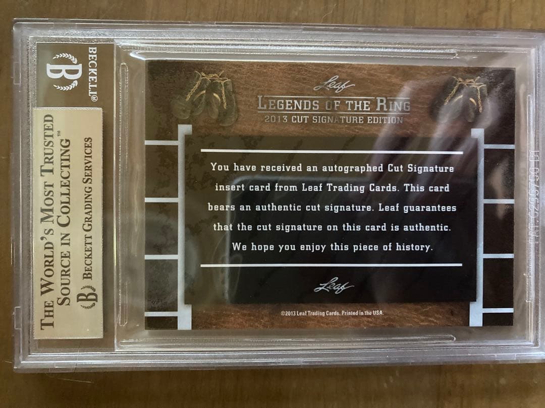 元WBA・WBC世界スーパーフェザー級王者ヘナロ・エルナンデス　サインカード