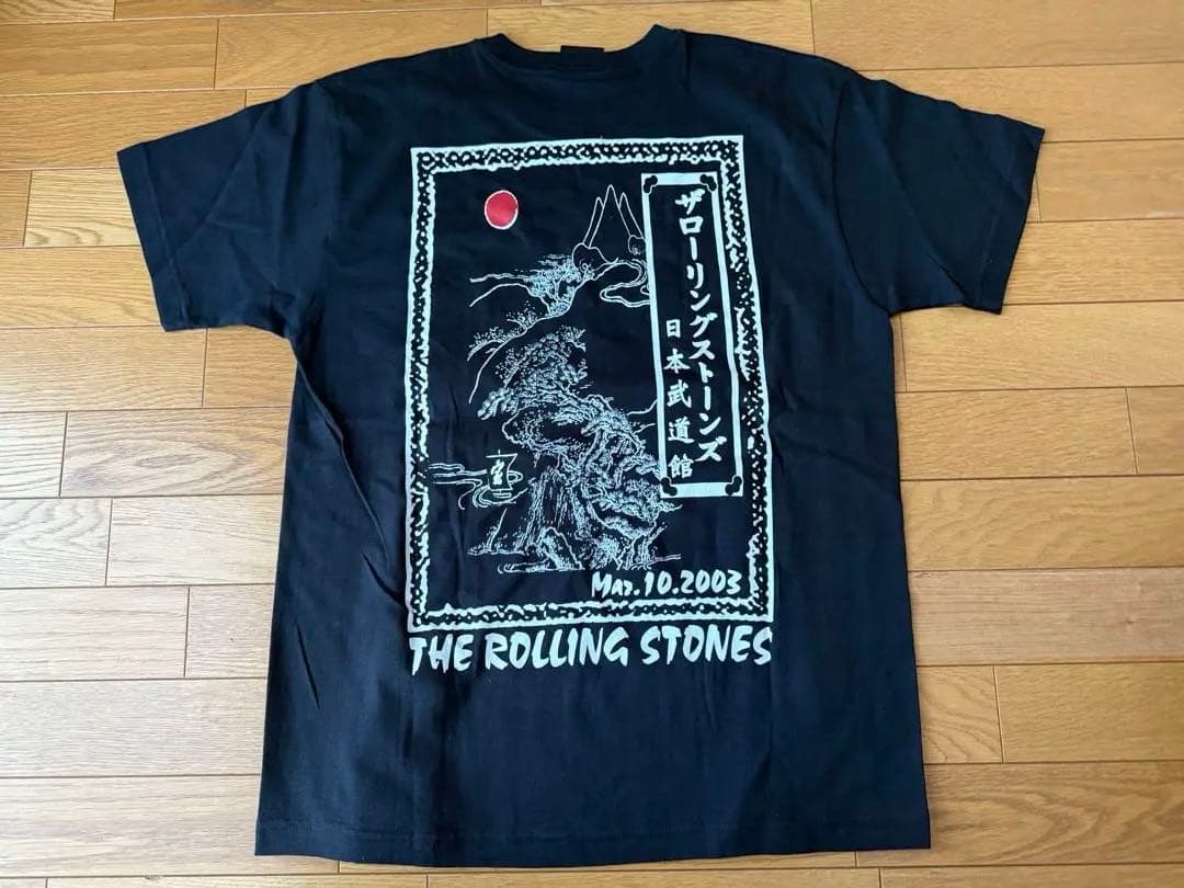 ローリング・ストーンズ 2003年 武道館公演 Tシャツ 未着用 Lサイズ