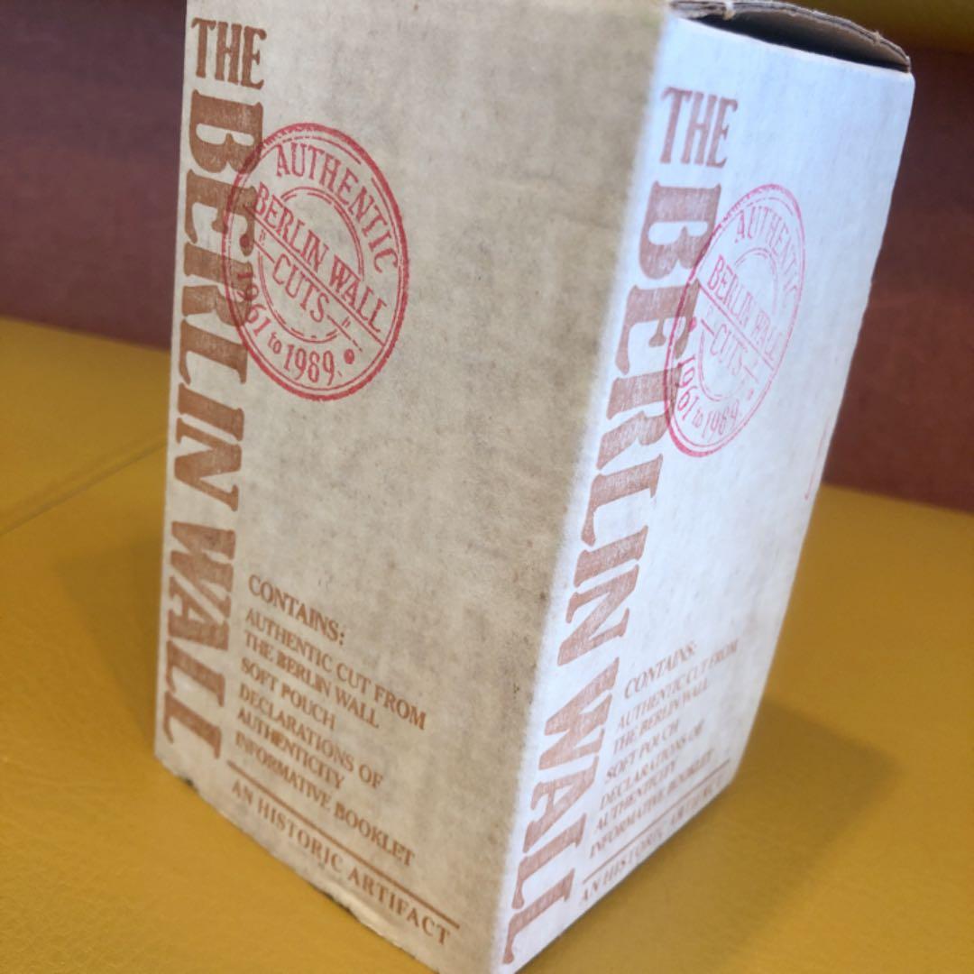 ベルリンの壁の破片⭐︎原産地及び真正証明書付き⭐︎