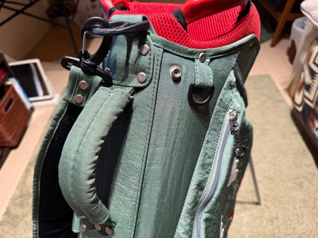 ONOFF ゴルフバッグ スタンド OB0322 グリーン