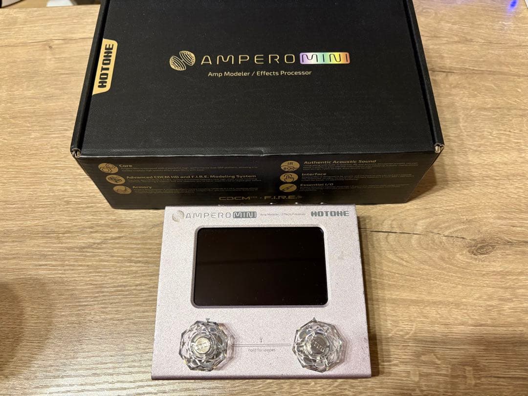 ampero mini マルチエフェクター