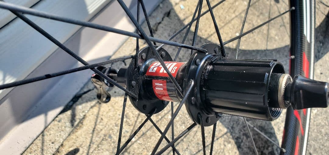 FFWD F6R カーボンチューブラーホイール シマノ10s 美品