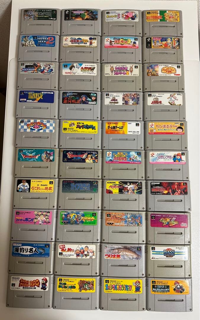 スーパーファミコンソフト【162本】まとめ売り