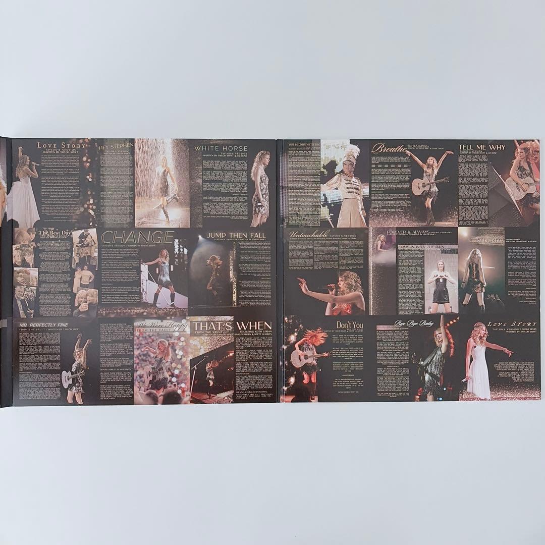 Taylor Swift Fearless LPレコード ゴールドヴァイナル仕様