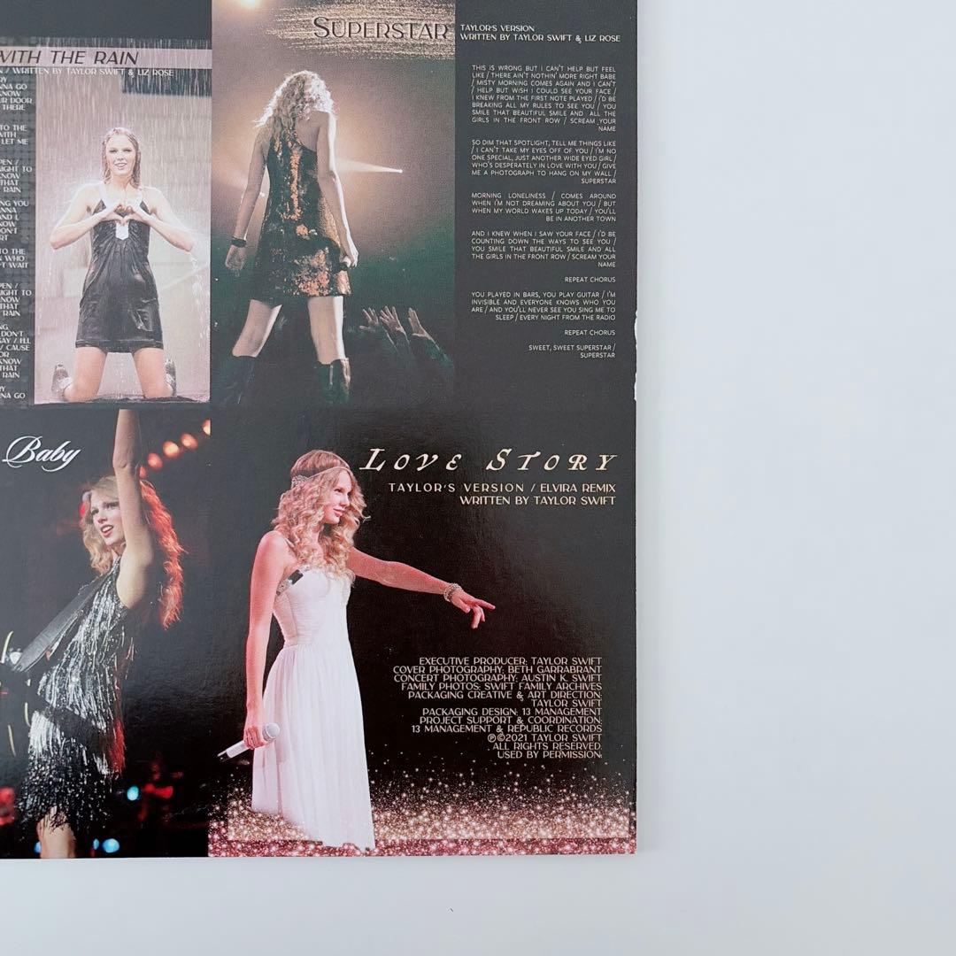 Taylor Swift Fearless LPレコード ゴールドヴァイナル仕様