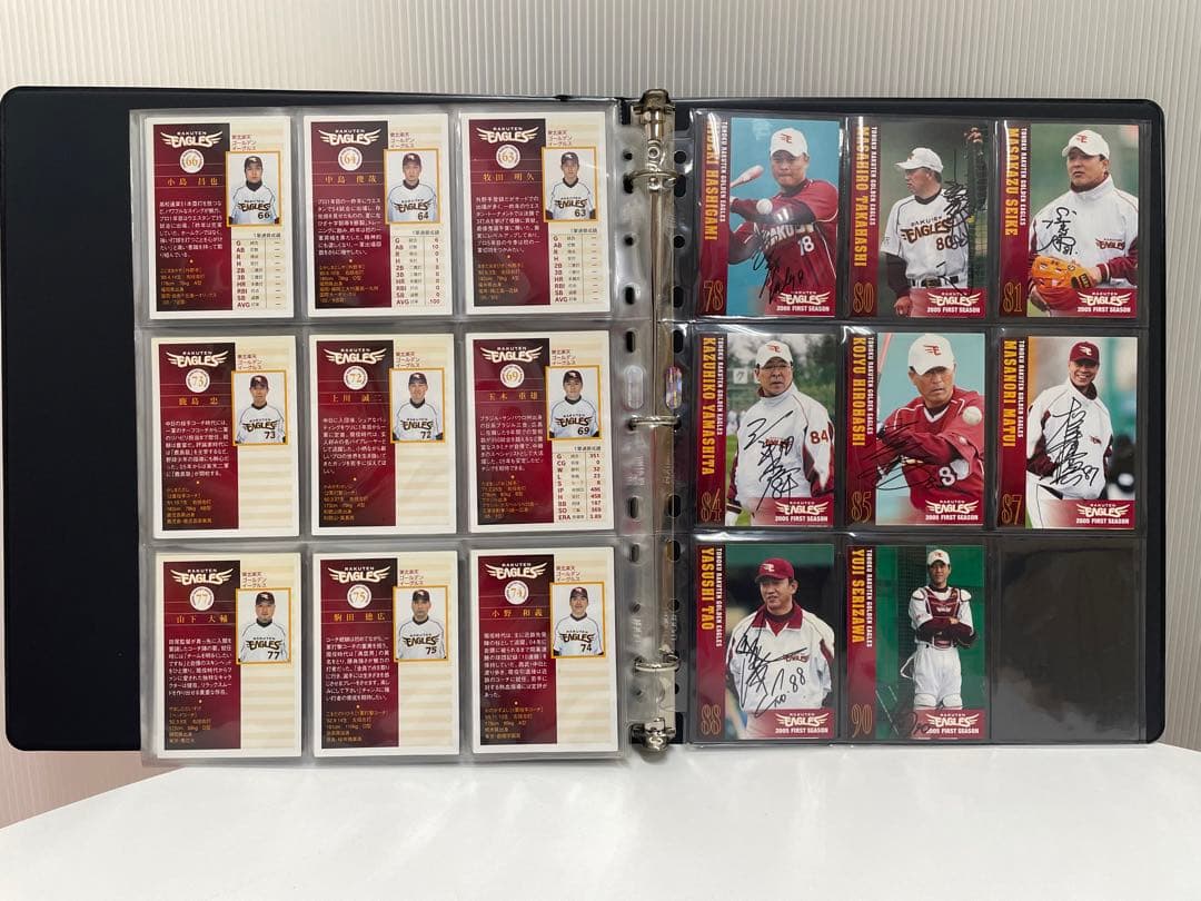 【超希少】楽天イーグルス　2005創設ファーストシーズン　完全ベースボールカード