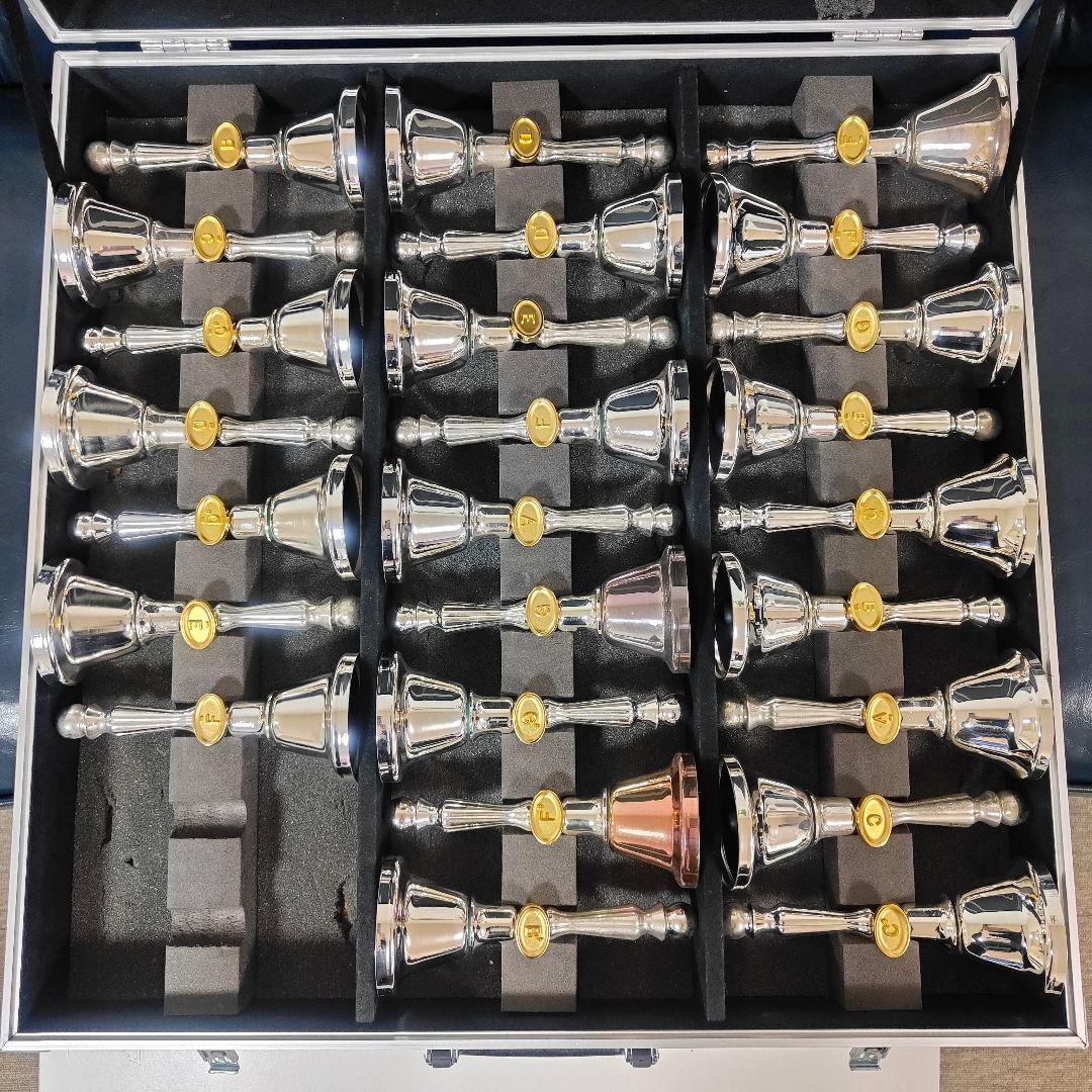 ゼンオン ミュージックベル スーパー 25音 ZEN-ON ハンドベル 割れなし