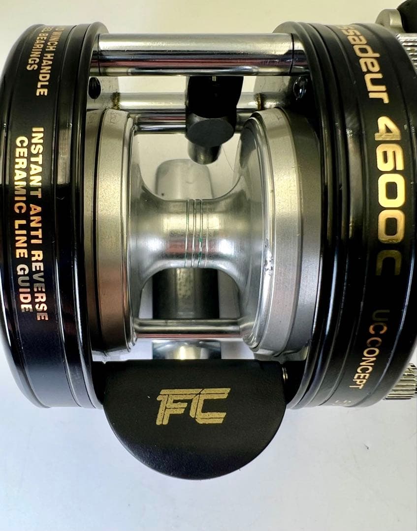 ABU 4600C UC CONCEPT ULTRA CAST ブラック!