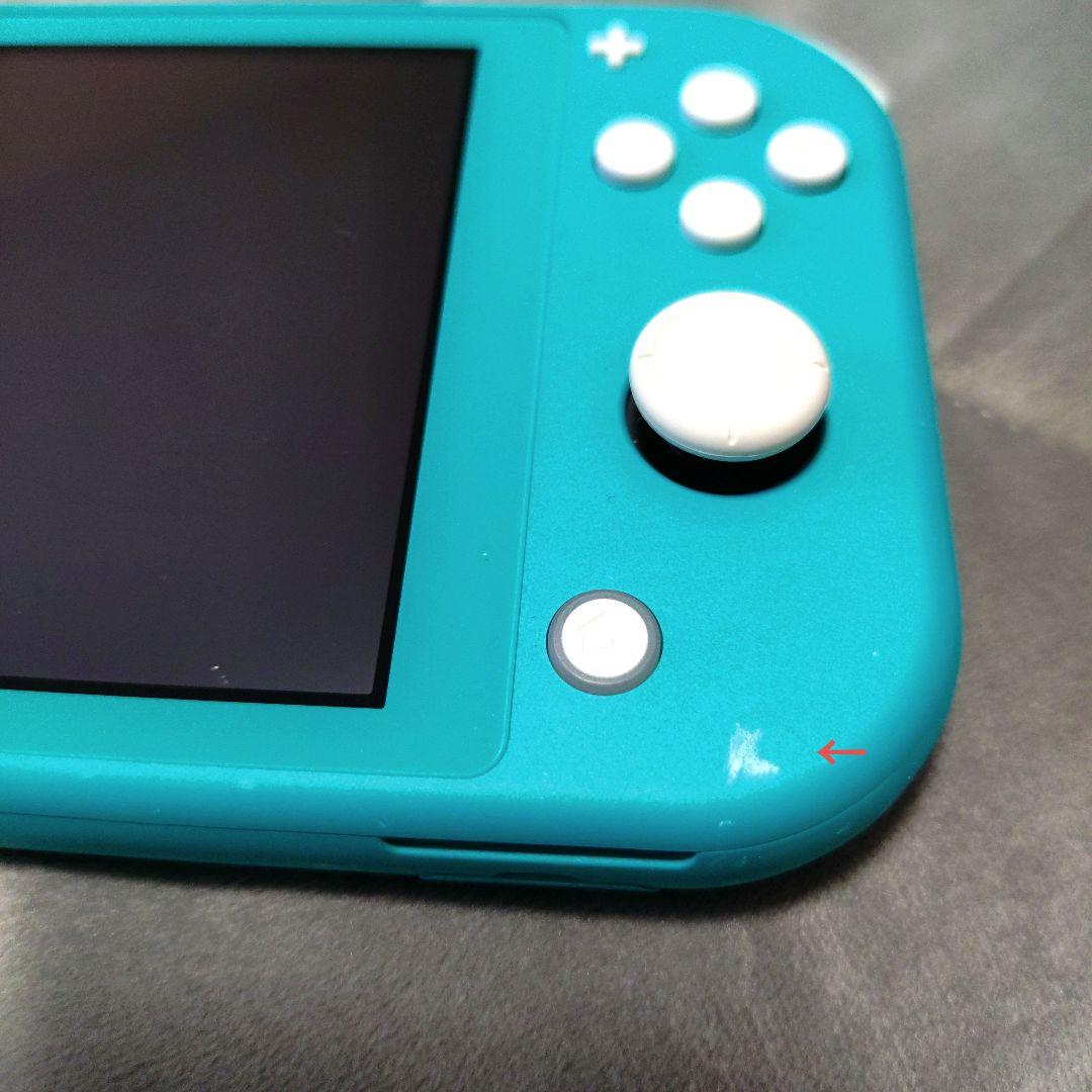 ニンテンドースイッチライト ターコイズブルー ケース付き