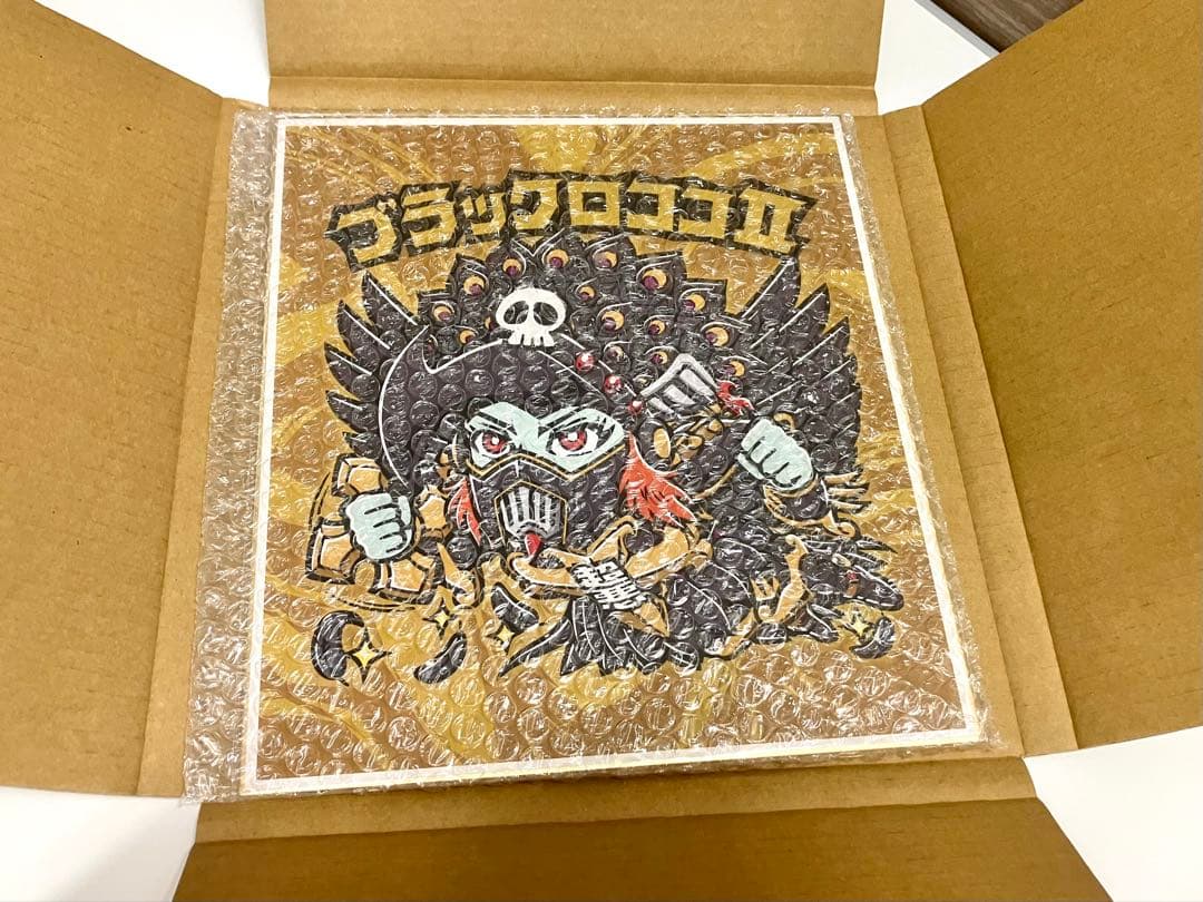 ビックリマン　ブラックロココⅡ　色紙