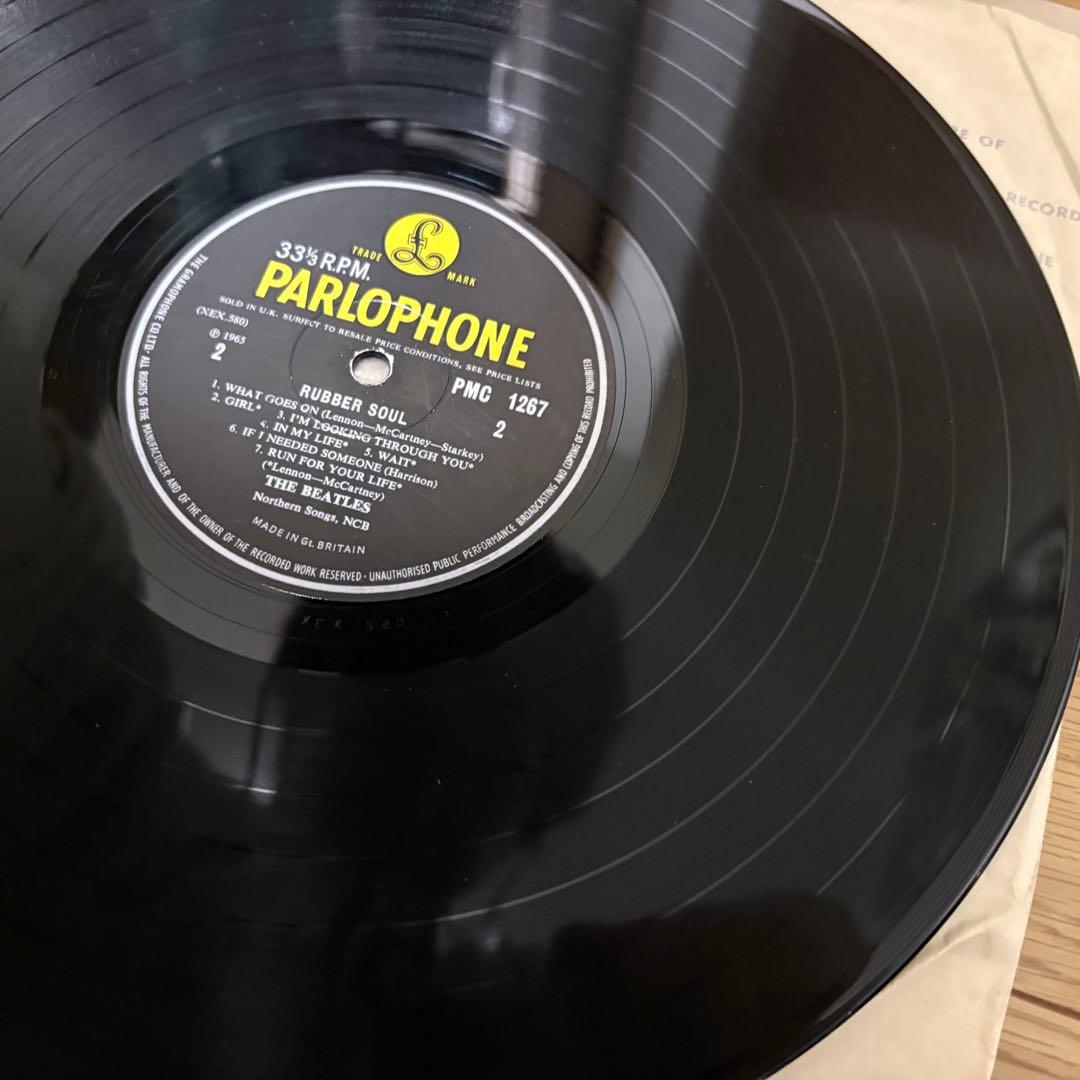 【ラウドカット‼︎】ビートルズ/ラバーソウル　UKオリジ　mono 【超轟音‼︎】