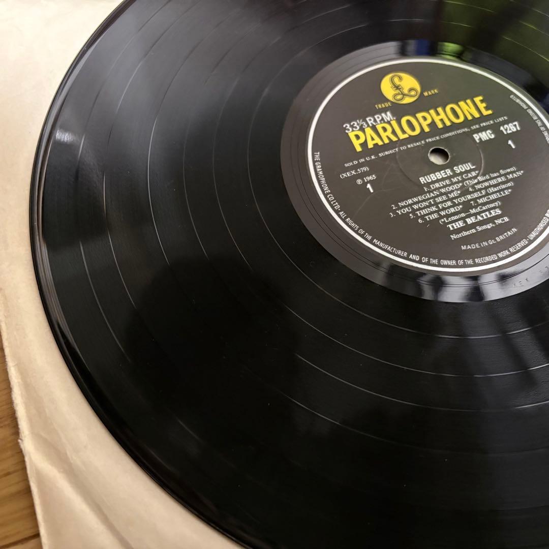 【ラウドカット‼︎】ビートルズ/ラバーソウル　UKオリジ　mono 【超轟音‼︎】