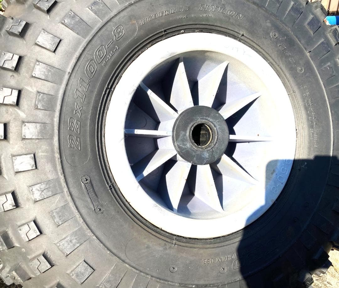 DURO タイヤ HF240 22x11-8 2PR HF240-2 　2本