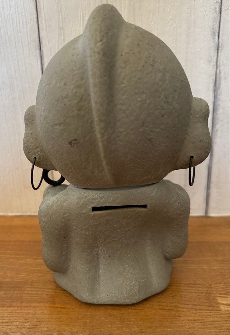 激レアウルトラマン お地蔵様 ソフビ 貯金箱