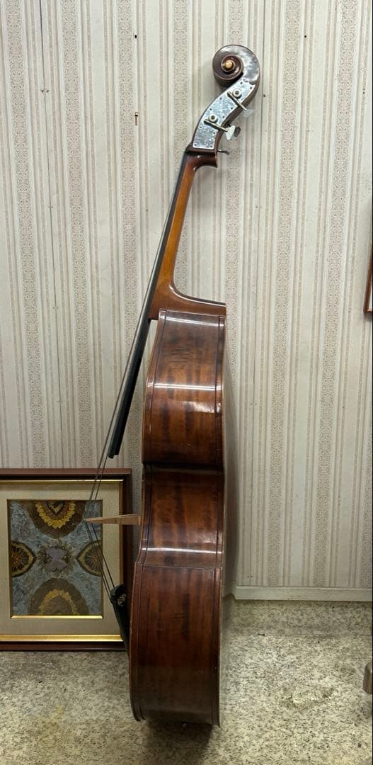 くるみ　スズキ　コントラバス　ウッドベース　4/4 1970 No.81