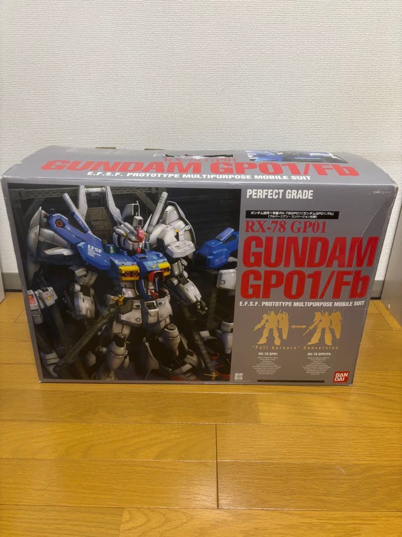 RX-78 GP01 GUNDAM GP01/Fbパーフェクトグレードプラモデル