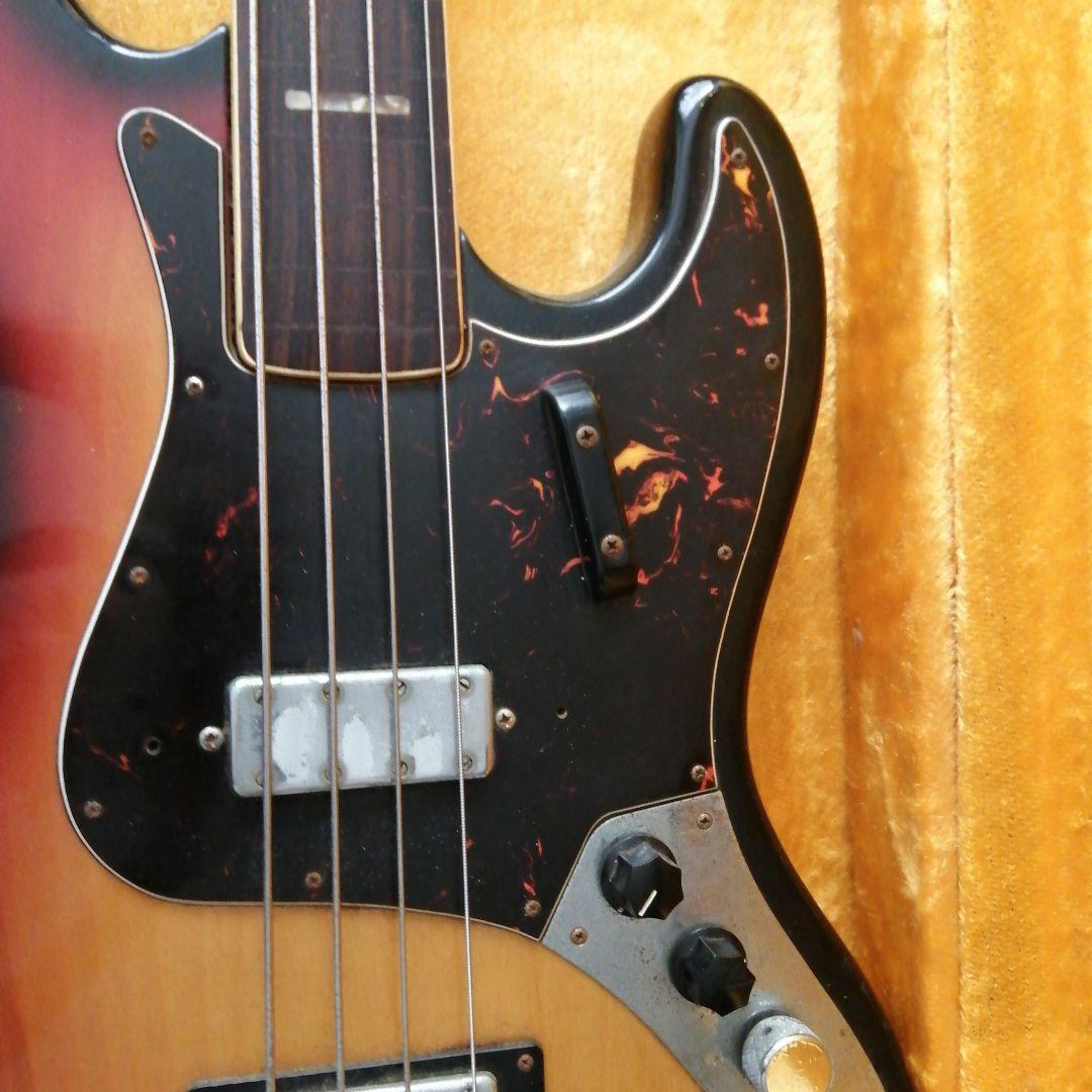 Greco Jazzbass フレットレス加工済み　1978年製
