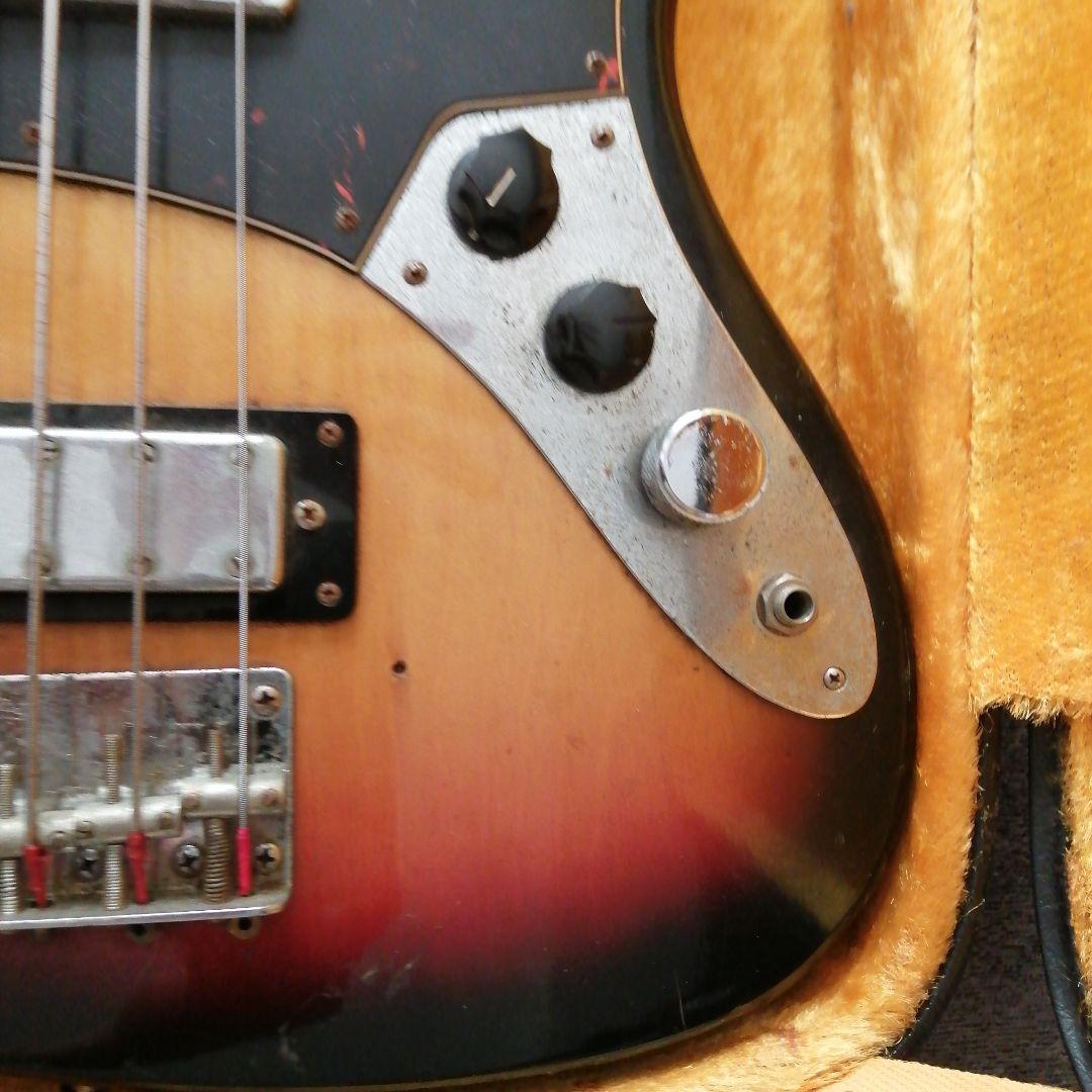 Greco Jazzbass フレットレス加工済み　1978年製