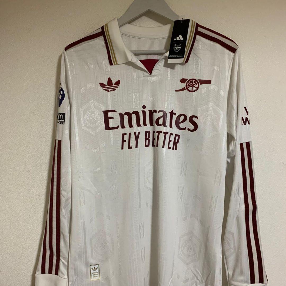 アーセナルユニフォームサード25/26ライス長袖CL