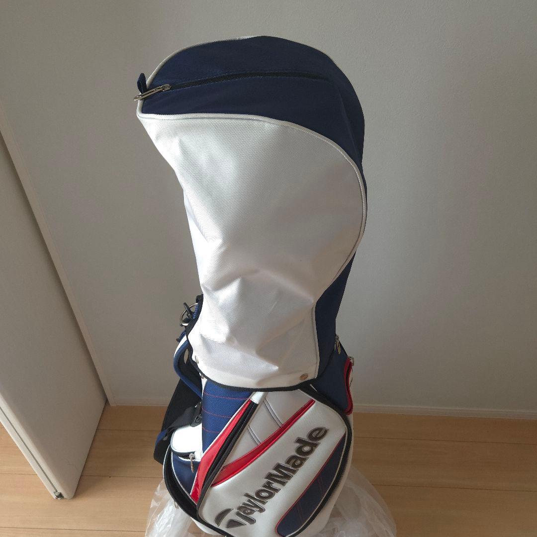 テーラーメイド　キャディバッグ　軽量　ネイビー　ホワイト　レッド