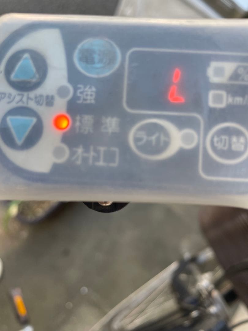 YAMAHA電動アシスト自転車 黒 バスケット付き！※ジャンク品