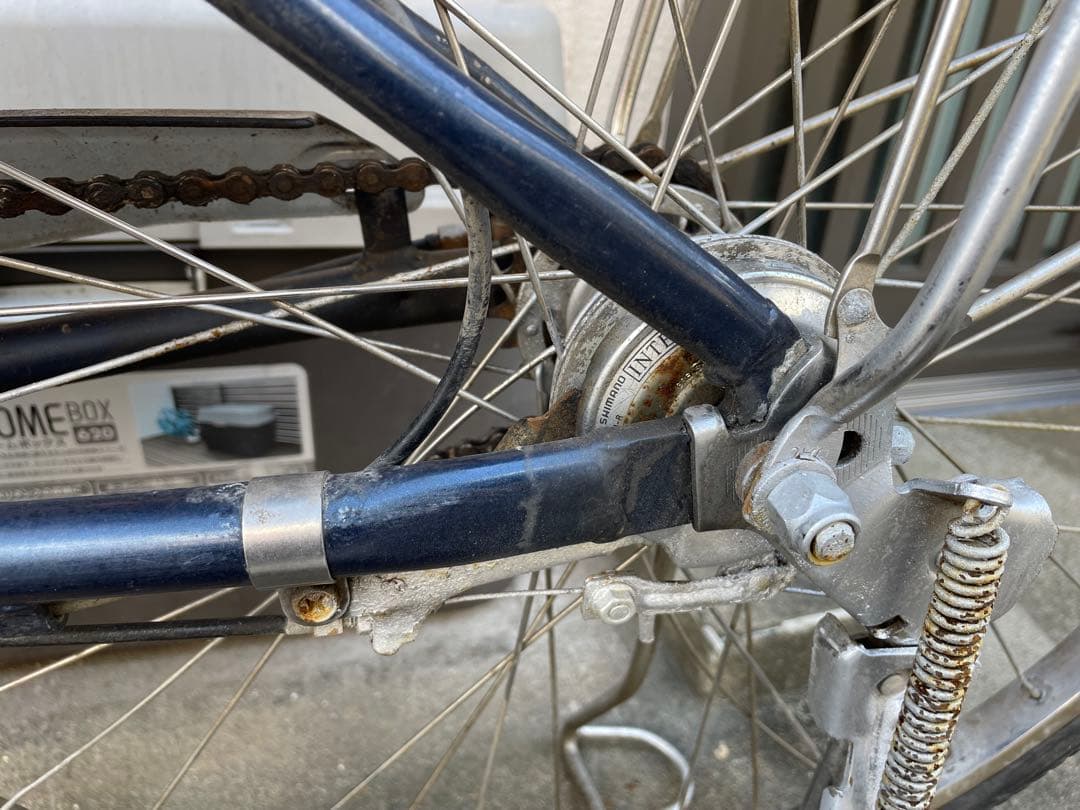 YAMAHA電動アシスト自転車 黒 バスケット付き！※ジャンク品