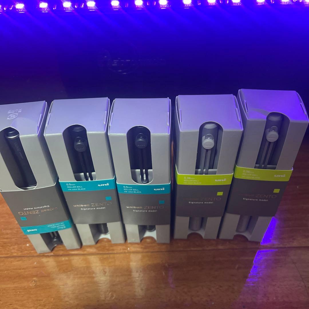 uni-ball ZENTO Signature model 5本セット