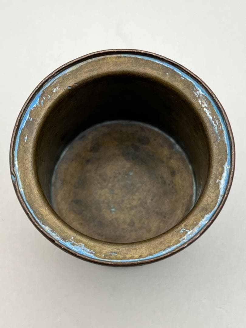 【海】江戸期　香炉　赤銅象嵌　古銅製　銅製　時代物　古董品　美術品