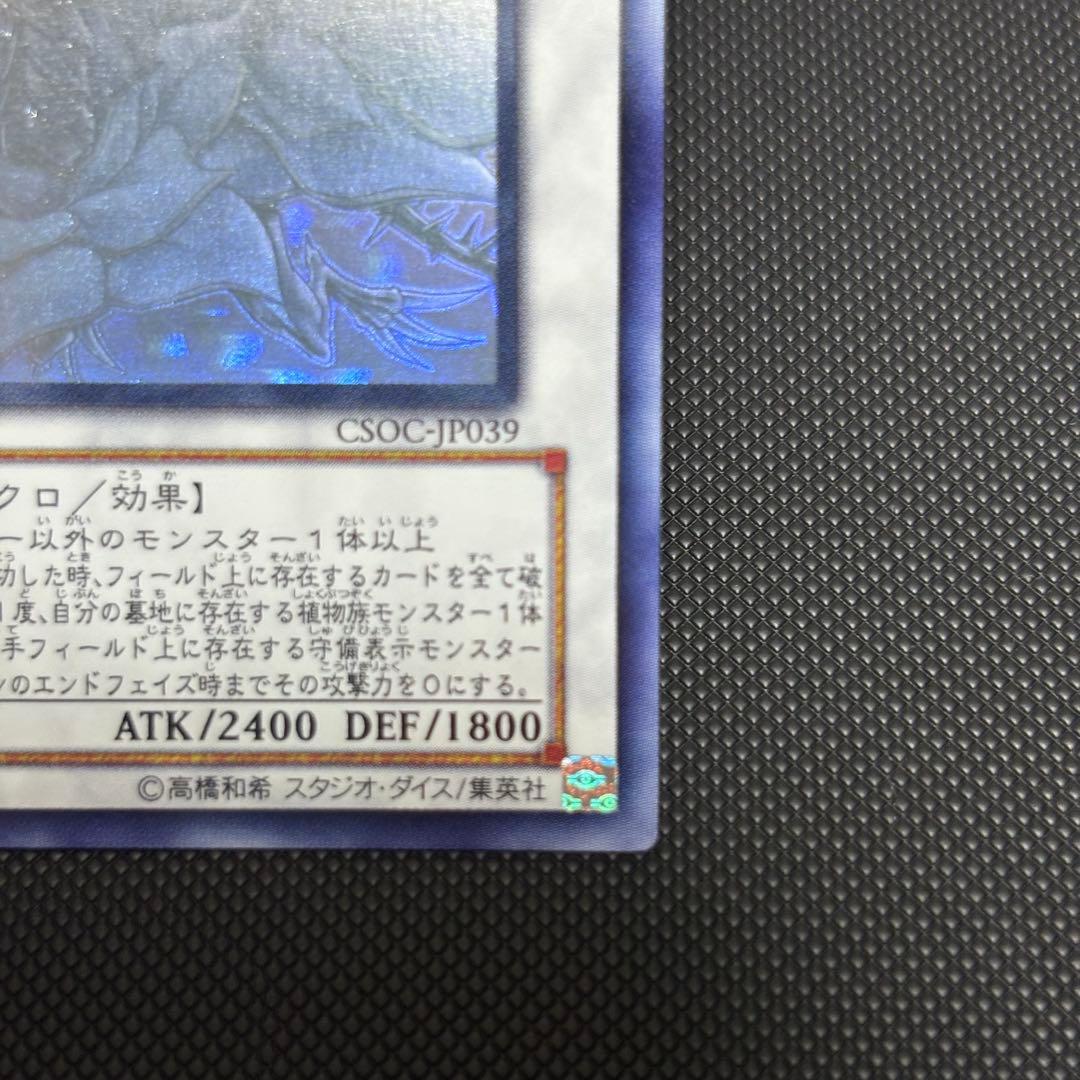 遊戯王 ブラックローズドラゴン ホロ ホログラフィックレア 五つ目