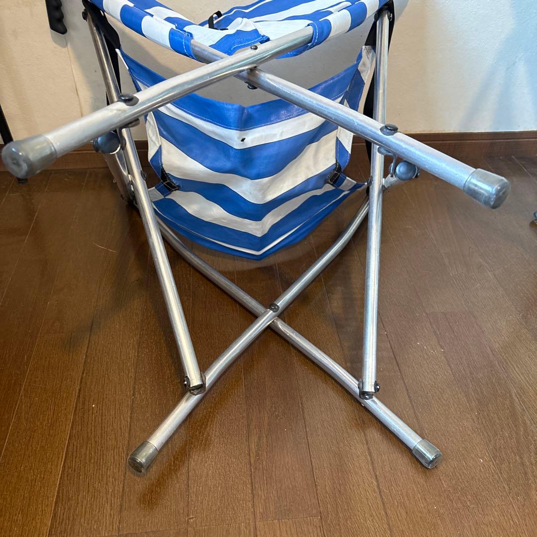 マクラーレン　カダバウトチェア　青緑2脚セット