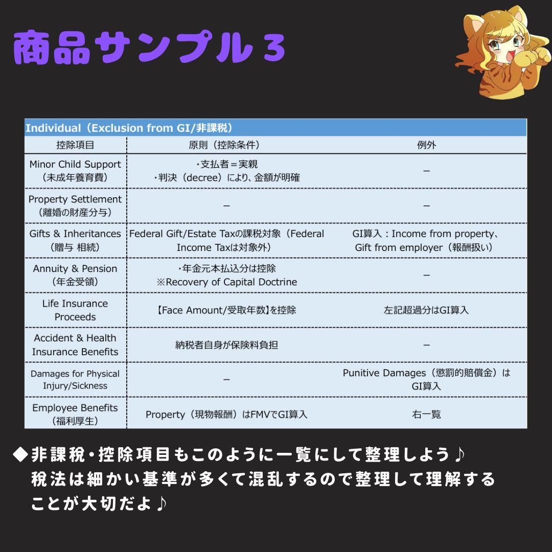 【2024新試験対応】USCPA⭐︎シンREGバイブル25ページ【米国公認会計士】