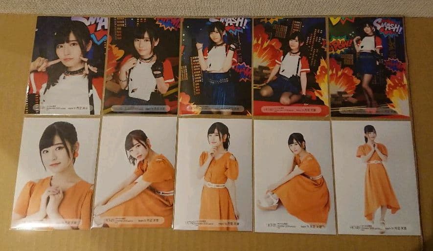 HKT48 生写真 月足天音 2018年 2019年 個別生写真 95枚