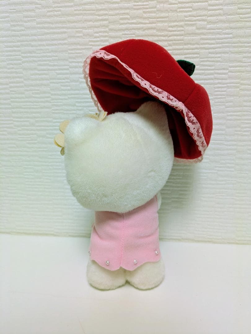 d*9様 激レア　サンリオ　ハローキティ　信州限定　赤リンゴパラソル　平成レトロ