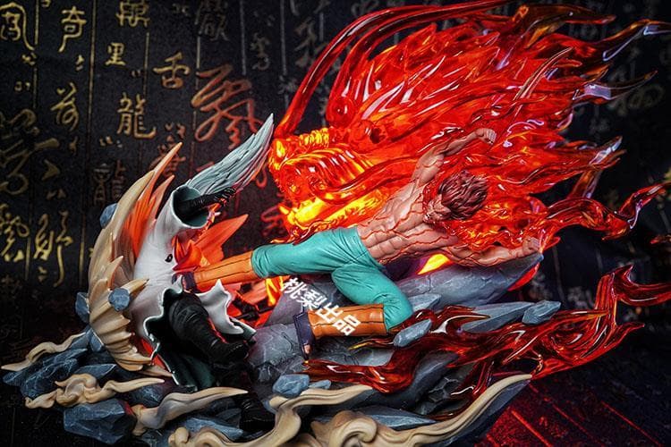 新品未開封『NARUTO』　夜ガイ　＊　うちはマダラ　ガレージキット スタチュー